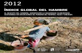 2012 ÍNDICE GLOBAL DEL HAMBRE: EL DESAFÍO DEL …que amenazan la producción de alimentos y el medio ambiente del que depende. La seguridad alimentaria se halla ahora inextricablemente