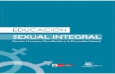 Educación sexual integral: derecho humano y contribución a ...Title: Educación sexual integral: derecho humano y contribución a la formación integral; 2013 Author: UNESCO Office