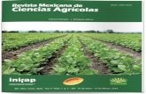 Revista Mexicana de Ciencias Agrícolas volumen 9 número 1 ...€¦ · Revista Mexicana de Ciencias Agrícolas volumen 9 número 1 01 de enero - 14 de febrero, 2018 ... (FV) de invierno