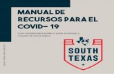 COVID- 19 MANUAL DE Texas Youth S… · South Texas Youth Soccer South Texas Youth Soccer es una corporación sin fines de lucro, 501(3). Exento de impuestos nuestro propósito es