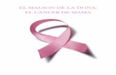 EL MALSON DE LA DONA: EL CÀNCER DE MAMApremisrecerca.uvic.cat/sites/default/files/webform... · 2015. 3. 19. · 6 1. Introducció: 1.1Objectius: He fet el treball sobre el càncer