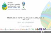 Título de la ponencia - COMEIIcomeii.com/comeii2019/docs/ponencias/presentacion/COMEII-19003.pdfINFORMACIÓN DE DRONES Y SU ANÁLISIS EN LA AGRICULTURA DE PRECISIÓN SERGIO IVÁN