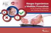 Con la financiación de: Riesgos Ergonómicos y Medidas ...ajemadrid.es/wp-content/uploads/aje_ergonomicos.pdf · 7 Riesgos Ergonómicos y Medidas Preventivas v esarios Se considera