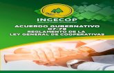 Reglamento - ingecop.gob.gt · incecop inspecciÓn general de cooperativas acuerdo gubernativo 07-79 reglamento de la ley general de cooperativas