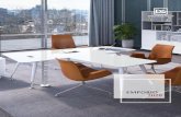 Emporio 2019 2 - spb-office.comГлянцевые поверхности столешниц играют на солнце, добавляя в деловую атмосферу офиса