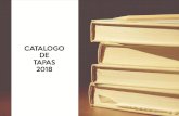 CATALOGO DE TAPAS 2018 - Cibacenter...Si es un álbum de bautizo, comuniones o un pequeño reportaje recomendamos el acolchado. FRONTAL DURO FRONTAL ACOLCHADO Otra de las opciones
