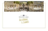BIENVENIDOS A VUESTRA BODA - Hotel Molina Lario · especiales para que vuestra boda sea única, diferente, pero sobre todo muy vuestra. Nuestro equipo de W&E Planners está siempre
