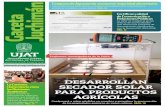 secaDor solar para proDuctos agrícolas · GACETA JUCHIMÁN, Año 4, No. 54, 1 al 15 de Septiembre de 2015, es una publicación mensual, ... parcial de los contenidos e imágenes