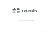 New teleton.org.co · 2019. 3. 19. · FUNDAC1ôN TELETON NIT 860.041.117-9 ESTADO DE RESULTADOS INTEGRALES AL 31 DE DICIEMBRE 2018 y 2017 VIGILADO SUPERSALUD (Cifras expresadas en