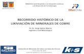 PRETRATAMIENTO QUÍMICO DE MINERALES SULFURADOS DE … · Reseña histórica del uso en Chile del cloruro en la lixiviación •Lixiviación de atacamita en Codelco-Chuquicamata y
