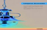 Catalogo General 2008 - Livemar · Lámpara “Bita” con rueda de timón Lámpara reloj “Vela” ... Lámpara sobremesa Acabado Color cristal Ref. F&S Cód. Latón pulido Verde
