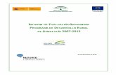 Inf.Eval Intermedia PDR AND - Junta de Andalucía Eval... · Informe de Evaluación Intermedia PDR Andalucía 2007-2013 Red2Red Consultores 1 ÍNDICE DE CONTENIDOS 1. ... Recopilación