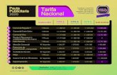 Pauta Tarifa Facebook: Canal TRO Nacional YouTube: Canal TRO€¦ · Pauta Publicitaria 2020 direccioncomercial@canaltro.com Product Placement o emplazamiento de marca Comercial RegualarT