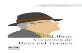 Libros Vivientes de Boca del Tocuyoelperroylarana.gob.ve/wp-content/uploads/2018/02/... · conformó los Liceos Bolivarianos siendo una de las premi-sas fundamentales acerca del desarrollo
