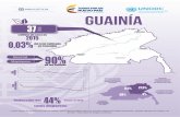 GUAINÍA - Observatorio de Drogas de Colombia · cultivos de coca en 2015 del total cultivado 0,03% en Colombia de los cultivos Morichal 90% Mapiripana Fuente: Sistema de Monitoreo