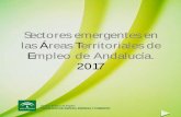Sectores emergentes en las Áreas Territoriales de Empleo ... · sectores emergentes en Andalucía, definiéndose éstos como el conjunto de actividades económicas que presentan
