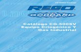 Catálogo CG-500SV Equipo Criogénico Y Gas Industrial€¦ · Gas Industrial CG-500SV Catálogo. 1 Prefacio ... Instalación, uso y mantenimiento de todos los Productos RegO® y