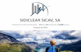 SIDICLEAR SICAV, SA · 5.- Ejemplos Caso de éxito con acciones Desde enero de 2010 Acciones BBVA: • Compra 11/12/2018 a 4,599 euros. ...