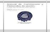 Manual de Convivencia y Protocolos de acción.chacao.colegiosannicolas.cl/wp-content/uploads/2018/07/MANUAL_… · Convivencia, asumiendo las prácticas y rutinas del Colegio. Cualquier