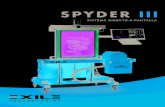 SPYDER III...RESULTADOS RÁPIDOS Y PRECISOS El Spyder III soporta marcos estándar de 30 x 40 pulgadas [76,2 cm x 101,6 cm]. Los marcos se aseguran con precisión contra un …