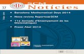 Cob SCM Num 37.pdf 1 20/03/15 10:40 37 · Albert Ruiz Cirera Secretari de la SCM Informe comptable 2013 i pressupost 2015 Benvolguts socis, Ens plau fer-vos arribar el resum comptable