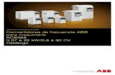 Convertidores de frecuencia de baja tensión Convertidores de … · 2018. 11. 22. · 6 Convertidores de frecuencia ABB para maquinaria ACS355 | Catálogo Aplicaciones típicas Mezclador