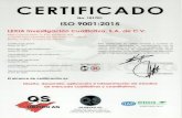 Bienvenidos a la AMAI · LEXIA Investigación Cualitativa, S.A. de C.V. Félix Cuevas Núm. 6, Piso 6 Interior 602 Colonia Tlacoquemécatl del Valle, C.P. 03200 This certificate is