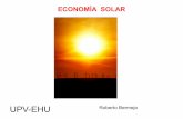 ECONOMÍA SOLAR · Cambio de paradigma energético • El desarrollo de las renovables supone un cambio de paradigma energético • Directiva 20/20/20: obliga a los Estados a cumplir