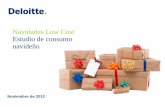 Navidades Low Cost Estudio de consumo navideño · Compras en Navidad 16 Intención de gasto en 2012 en España Estudio de consumo navideño 2012 • En España, el gasto previsto