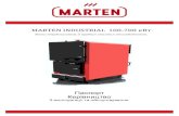 MARTEN INDUSTRIAL 100-700 кВт · виробництва ТМ «marten», дякує Вам за довіру до наших продуктів та вітає Вас з вдалою