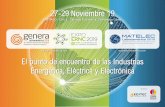 27-29 Noviembre 19 - IFEMA · envíos de Expo ERNC que se realicen antes, durante y después del evento. Inclusión de material corporativo dentro de la bolsa del evento. El cual