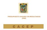 PRESUPUESTO BASADO EN RESULTADOS (PbR)cacep.puebla.gob.mx/images/Presupuesto_basado_en_Resulta... · 2017. 4. 10. · PRESUPUESTO BASADO EN RESULTADOS Reforma Art. 134 Constitucional