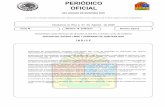 PERIÓDICO OFICIAL · 2020. 9. 3. · periÓdico oficial del estado de quintana roo chetumal, q. roo a 31 de agosto de 2020 registrado como artÍculo de segunda clase en la oficina