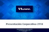 Presentación Corporativa 2T18 - Unifin · 7,516 10,326 11,604 22,565 27,149 28,381 38,636 42,181 80,678 87,994. Compañías de arrendamiento relevantes en México. Competidores.