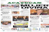NÚMERO DIVINA - Diario de Acayucan · Año 13 Sábado 08 de Marzo de 2014 Acayucan Veracruz México NÚMERO 4254 $5.00 PESOS twitter: @diario_acayucan   diarioacayucan