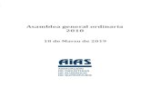 Asml gnr l orinri 2018 - aias.es · Formación técnica en tratamientos térmicos de ace-ros. 9 9 JORNADA TÉCNICA de TECNALIA en Barcelona Innovación en la protección contra la