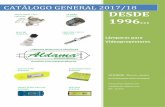 CATÁLOGO GENERAL 2017/18 - Lamps Aldama · XBO R 180W / 45C LM01095 1996... ivisión Médica Lámparas para Videoproyectores ALDAMA D DISTRIBUIDOR ESPECIALIZADO info@lamps-aldama.com