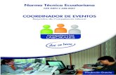 Presentación - Federación Hotelera del Ecuador - Ahotec DE... · TURISMO. COORDINADOR DE EVENTOS. REQUISITOS DE COMPETENCIA LABORAL. NTE INEN 2 448:2007 I n s t i t u t o E c u