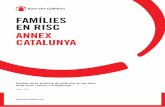 FAMÍLIES EN RISC ANNEX CATALUNYA - Save the Children · Catalunya1 sobre la base de les variables que les caracteritzen. L’anàlisi se centra a identificar grups homogenis de llars