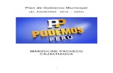 Plan de Gobierno Municipalperuvotoinformado.com/descargas/pg/plan-de-gobierno-de-marzoline... · Plan de Gobierno basado en el Plan Estratégico de Desarrollo de El Agustino al 2022.
