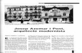 Josep Azemar i Pont, - Comarques de Girona i documents... · en aquells moments tenia 25 anys i que el dia 30 de juny d'aquell ma-teix 1887 havia fet constar la seva suficiencia davant