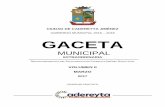 CIUDAD DE CADEREYTA JIMÉNEZcadereyta.gob.mx/.../2017/06/GACETA-EXT.-02-MARZO-2017.pdf2017/03/02  · EJEMPLAR GRATUITO VOL.II/GACETA EXTRAORDINARIA. No.02, MARZO 2017. CADEREYTA JIMÉNEZ,