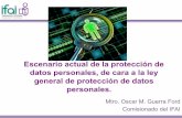Presentación de PowerPointinicio.inai.org.mx/presentaciones/Escenario actual deDP... · 2015. 2. 20. · personales en posesión de particulares, sujetos obligados de los tres niveles
