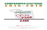COMPROMISO ELECTORAL 2015-2019demanzanares.es/wp-content/uploads/2015/05/ProgramaElec... · 2016. 4. 7. · COMPROMISO ELECTORAL ás que palabras PSOE ás Plataforma Cívica de Izquierdas