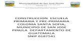 CONSTRUCCION ESCUELA PRIMARIA Y PRE-PRIMARIA COLONIA …guatecompras.gt/concursos/files/1241/6202896@PERFIL DE... · 2017. 6. 29. · CONSTRUCCION ESCUELA PRIMARIA Y PRE-PRIMARIA