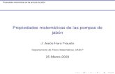 Propiedades matemáticas de las pompas de jabónlya.fciencias.unam.mx/computocientifico/archivos/... · Propiedades matemáticas de las pompas de jabón Planteamiento del problema