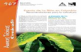 Evento de La Niña en Colombia Recomendaciones para la ...concentrada, en los cuales por efecto de La Niña los niveles de lluvia pueden superar los 3.800 mm.año-1, la probabilidad