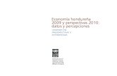 Economía hondureña 2009 y perspectivas 2010: datos y … · 2020. 5. 1. · del Banco Central de Honduras (BCH), revisado en septiembre 2009. Por su parte CEPAL proyecta que Honduras