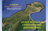 LO QUE NOS DICE EL CENSO NACIONAL AGROPECUARIOguajira360.org/wp-content/uploads/2017/07/LO-QUE-NOS... · 2017. 7. 7. · LO QUE NOS DICE EL CENSO NACIONAL AGROPECUARIO MAURICIO ENRIQUE