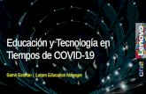 Educación y Tecnolgia en Tiempos de COVID-19ciec.edu.co/.../2020/06/EDU-en-Tiempos-de-COVID.pdf · OBJETIVO DE APRENDIZAJE Maestría de habilidades básicas y conocimientos (ej: